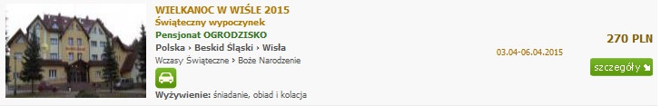 WIELKANOC W WIŚLE