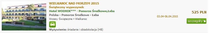 Wielkanoc w Łebie