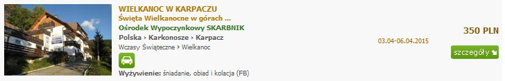 Wielkanoc w Karpaczu