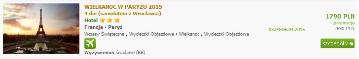 Wielkanoc w Paryżu