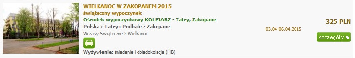 Wielkanoc w Zakopanym