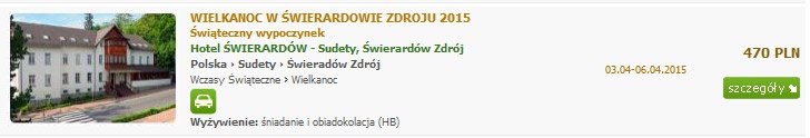 Wielkanoc w Świerardowie Zdroju